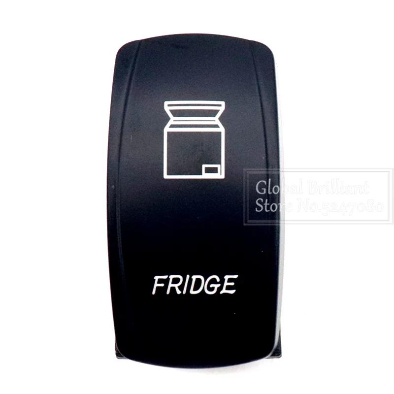 For Car Truck Marine 12V/20A 24V/10A Boat Rocker Switch Toggle 5Pin SPST / 7Pin DPDT ON-Off Switch with LED Light