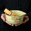 5 Pcs Matcha Set with Ceramic Matcha Bowl Japanese Matcha Kit Tea Bamboo Whisk Matcha Holder Japanese Tea Ceremony Gift Box
