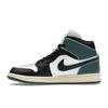 Air Jordan 1 Mid Oxidized Green Dámské tenisky Bílá Černá Světle-rosná FQ7818-100