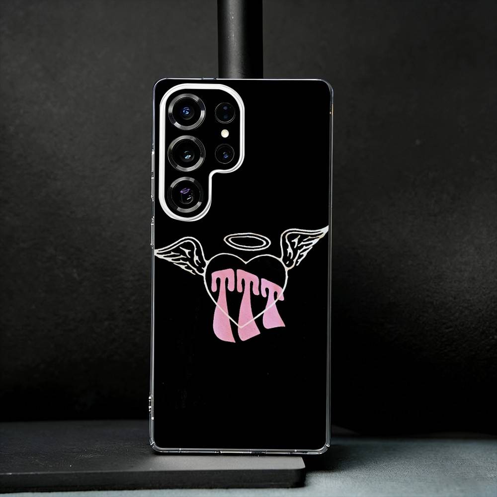 T-Tini S-Stoessel Phone Case For Samsung S25,S24,S21,S22,S23,S30,Ultra,S20,Plus,Fe,Note,10,9,5G Transparent Cover