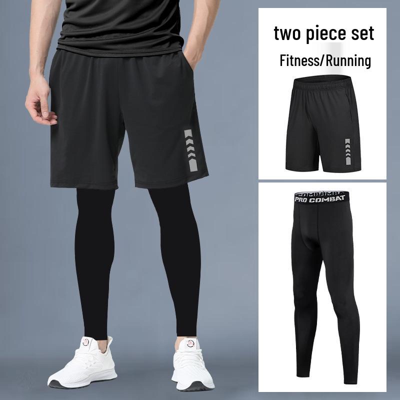 Men's Quick-Dry Compression Running Tights 