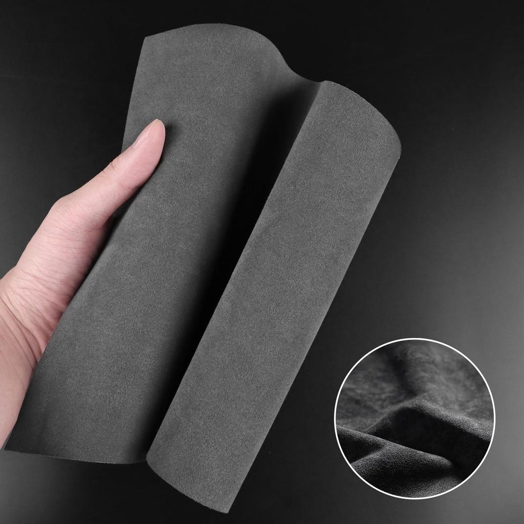 KUNGKIC Interior Decorative Set for Toyota GR86 ZN8 and Subaru BRZ ZD8 2022 2023 2024 A-Pillar Protector, Stain-Resistant Sticker, Suede-Like Parts,