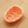 Interactive Cat Lick Mat Bowl Silicone Pet Slow Feeder Bowl Non Slip Anti-Gulping Food Dish for Large Medium Small Cats