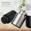 Vacuum Seal Wine Bottle Stopper with Freshness Scale for Home Use