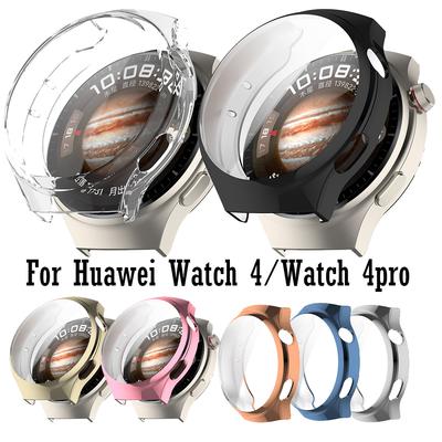 Protective Case For Huawei Watch 4 Pro Screen Protector Case For Huawei Watch 4 Full Smart Accessories TPU Soft Protective Shell