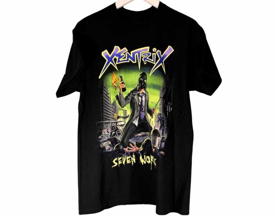 XENTRIX Band Seven Words Shirt Classic Black Unisex S-5XL E1592 S