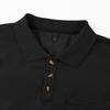 Men’s Short Sleeve Polo Shirt with Classic Collar and Button Placket Casual Fit Pullover Top for Everyday Wear