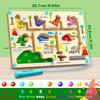 Puzzle Magnetic Color Number Maze Toy Bead Magnetic Sorting Travel Board  Christmas Birthday Gift