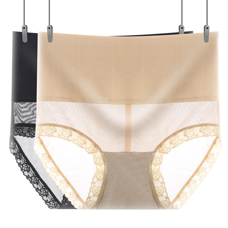 Mid Waist Shaping and Body Shaping Compression Pants Postpartum Waist Cinching and Waist Lifting Breathable and Sexy Triangle Pants for Women