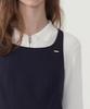 Covernat Woman Pinafore Mini Dress Navy