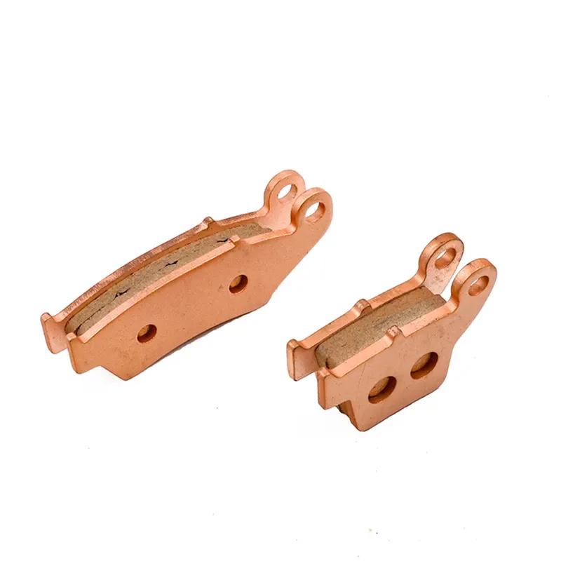 For Honda CR125/250 CRF250/450 Motorcycle Front and Rear Brake Pads Copper Base Disc Brake Pads For Motocross Parts