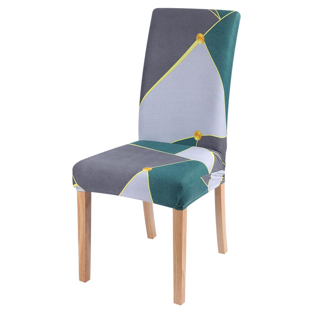 Elastic Dining Chair Cover Home Wedding Chair Cushion Removable Slipcovers Protector Anti -Dust Furniture Decor For Banquet Party