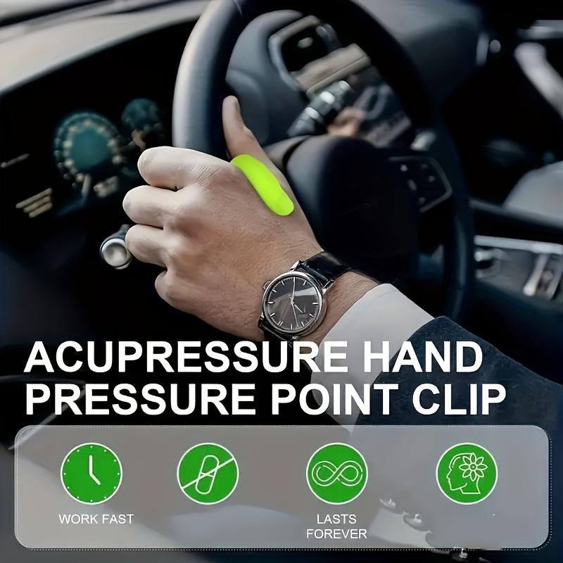 Wearable Thumb Massager Clip, Non-Electric Thumb Acupoint Massage Tool Without Battery for Simple Hand Massage Use