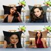 1PC Ana De Armas Pillow Case Square  Bedroom Sofa Leisure Comfort Cushion Car Home Decoration Pillowcase 40x40