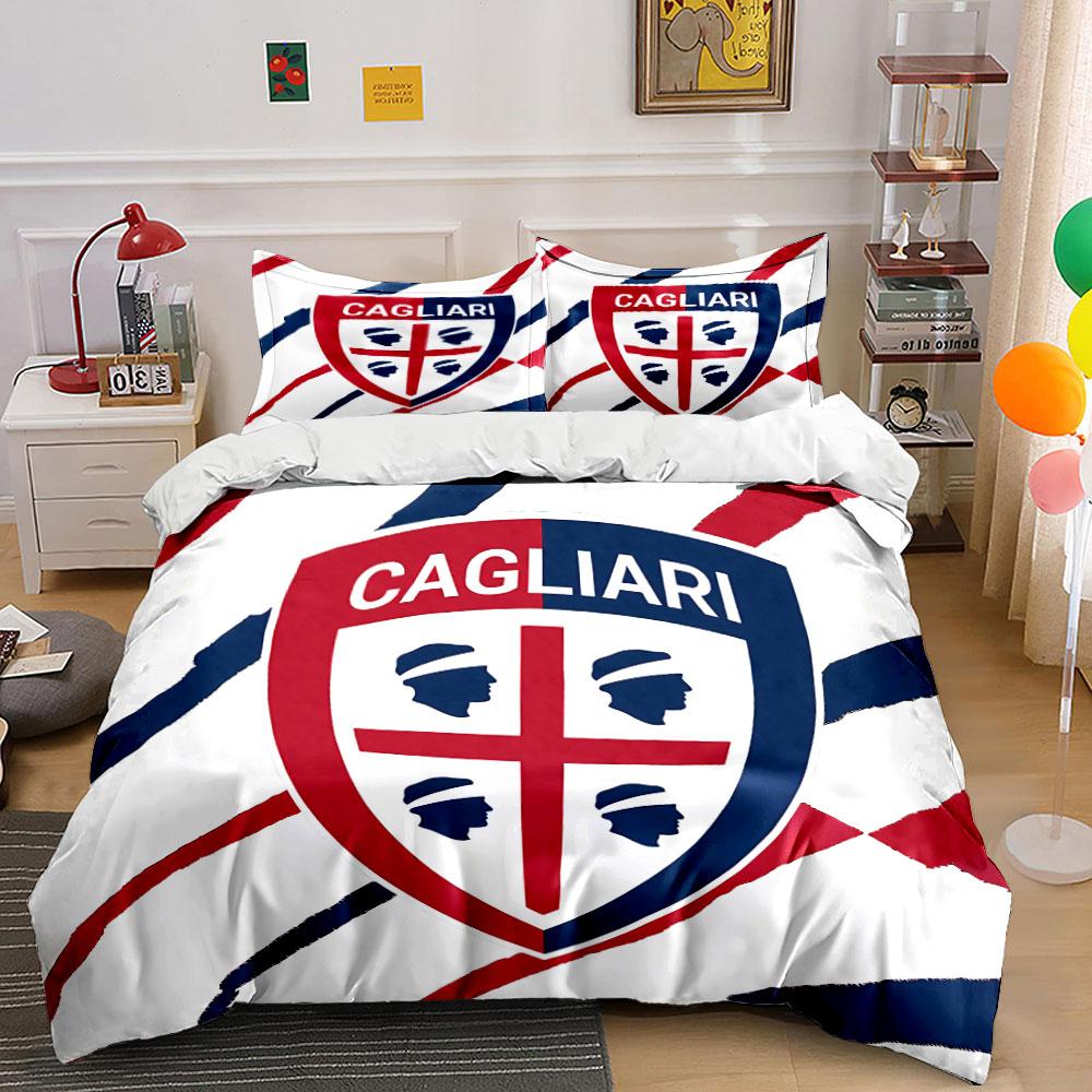 Cagliari Shield Bed Set Bedding Duvet Cover Set Duvet Cover Pillowcases  (1 * Duvet Cover 2 * Pillowcases, without duvet insert) 135x200cm