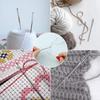 Embroidery Needles For Hand Sewing 40 Pieces Sewing Accessories With Threader Crocheting Needles For Quilting Weaving Crocheting
