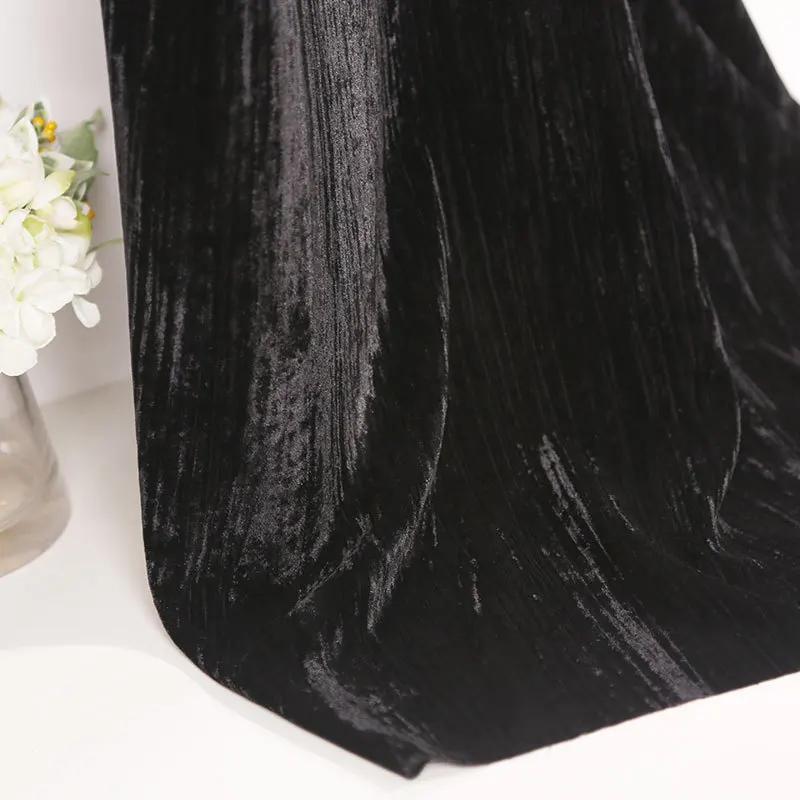 50cm/100cm*140cm Multi Colors Brocade Velvet Fabric Nigerian Designer Fabrics for Dresses DIY Sewing Clothing