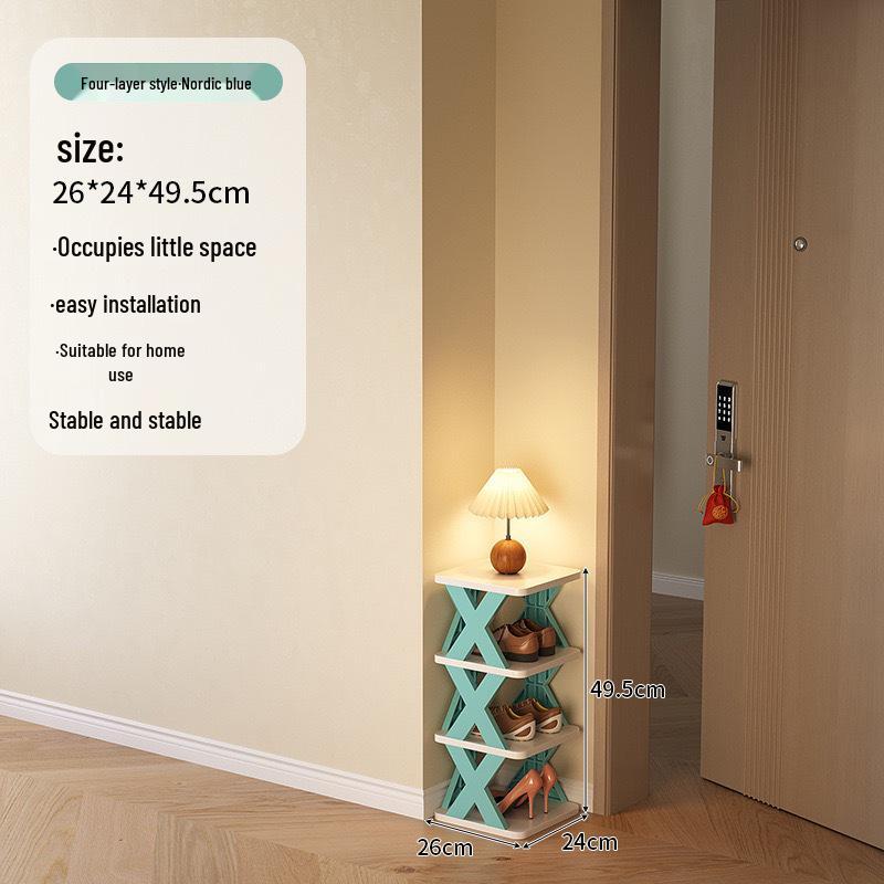 Multi-Layer Detachable Shoe Rack for Entryway and Storage Solutions