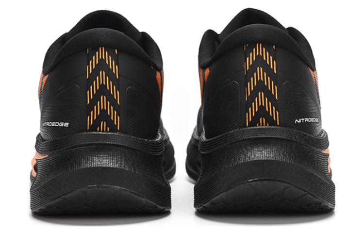 Anta Champion Running Shoes 2 Low Top Running Shoes Men's Black Orange
