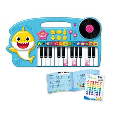 Pinkfong Shark Family Piano Brinquedos infantis coreanos