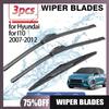 Suitable for Hyundai I10 2007-2012 22'+16'+12' Wiper Blade I10 Wiper Blade