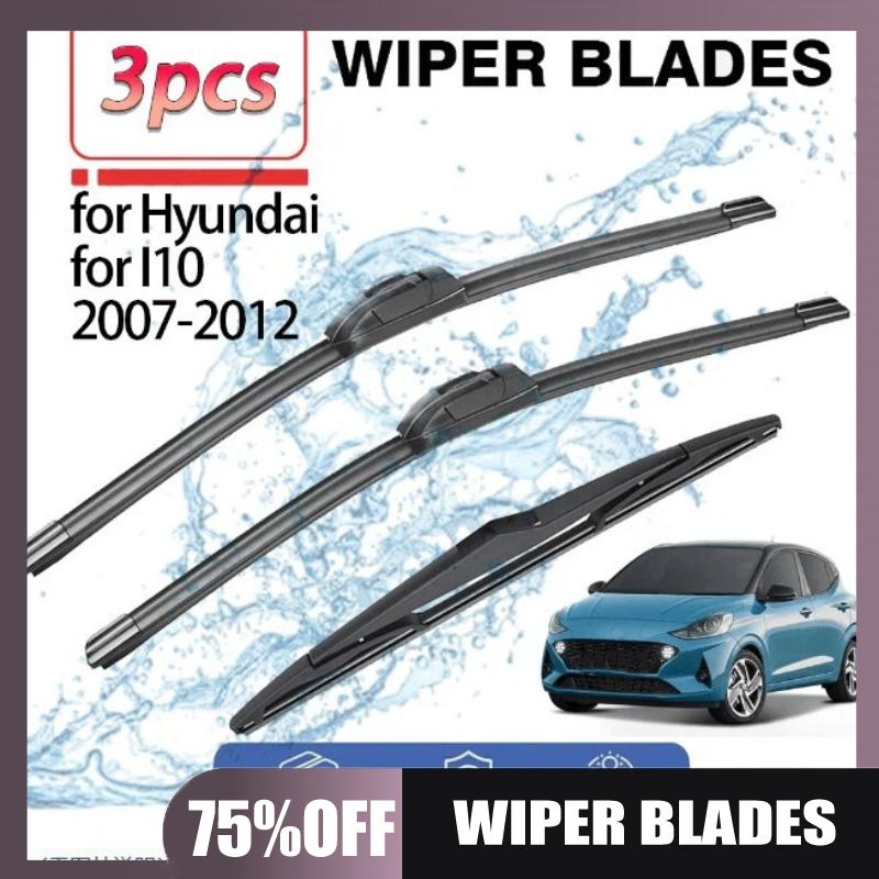 Suitable for Hyundai I10 2007-2012 22 +16 +12 wiper blade i10 wiper blade чёрный