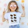 Dachshund Teckel Cute Dog Print Tee Funny T-shirts Baby Boy Girl Tshirt Kids Boys Top Child Summer Short Sleeve White Tops