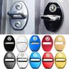 2025 New 4Pcs Metal Car Door Lock Protective Cover Anti Rust Emblem Case for Skoda Octavia Kodiaq Fabia Superb Rapid A7 2020 Acc