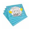 20 serviettes en papier apero entre amis