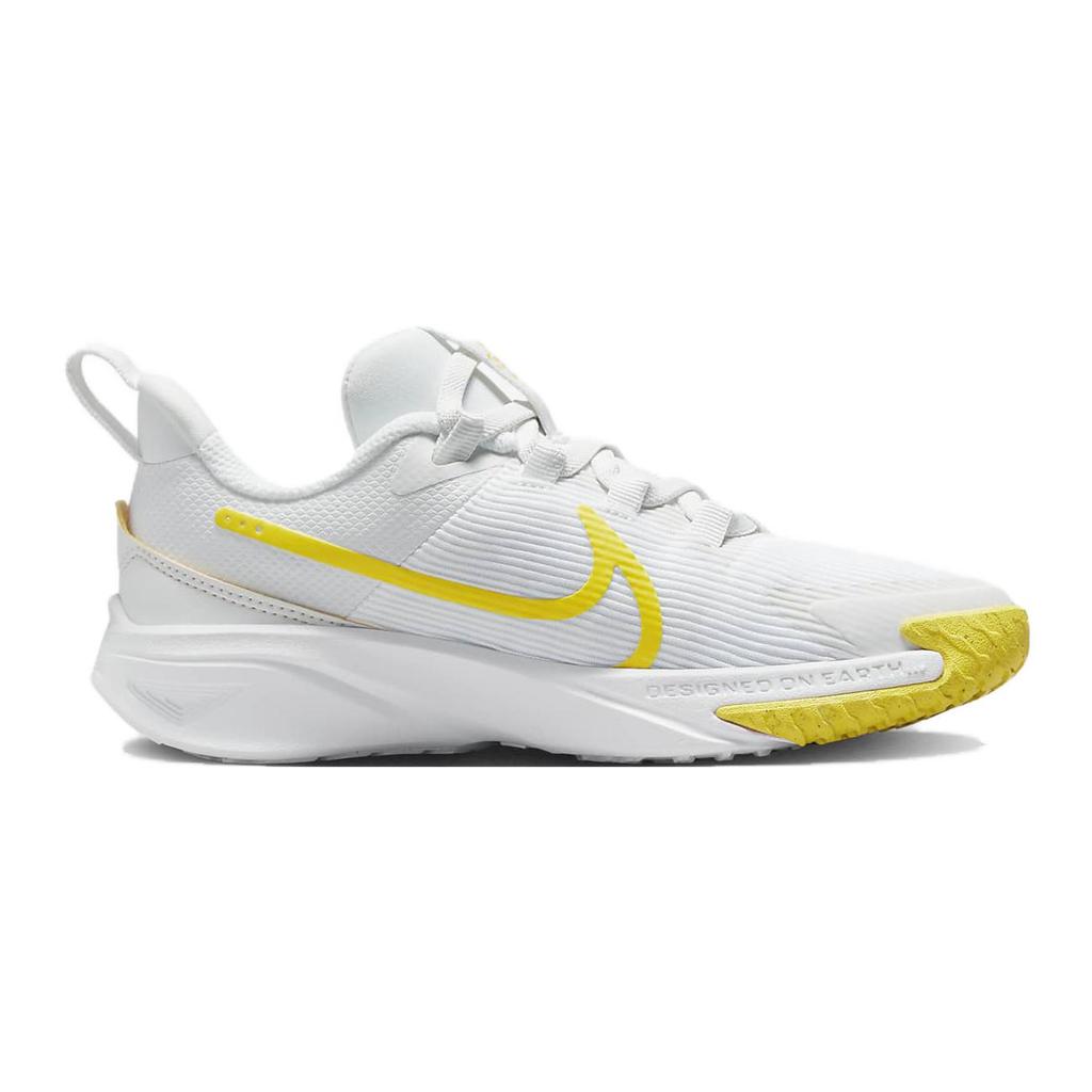 Nike Star Runner 4 PS 'Summit White Opti Yellow' DX7614-101