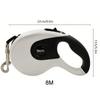 8M Retractable Dog Leash Durable Nylon Pet Walking Running Rope Long Automatic Flexible Puppy Dog Leashes Lead With Garbage Box Decoration