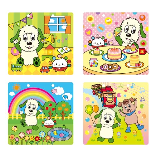 Pilot Corporation Easy drawing You can color as many times as you want! Water coloring book Peek-a-boo!