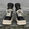 Autumn New Casual Black Small Leather Shoes with Front Zipper Design Martin Boots