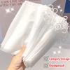 10pcs A5 Clear Storage Bag Zipper Punch Portable File School Supplies Holder Cosmetic Organizer Pocket Travel Bags Category Desk