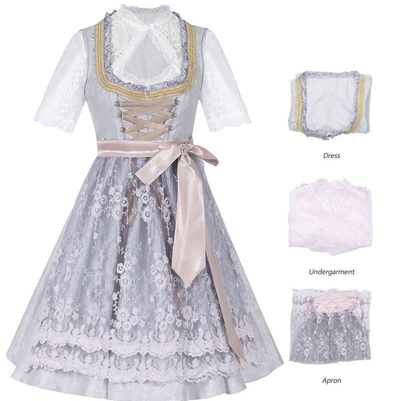 Oktoberfest Cosplay Women Dresses Slip Skirt Festival Stage Clothing Performance