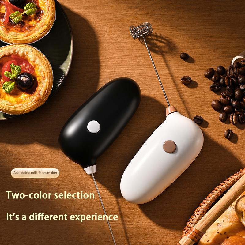 1PC Milk Frother Handheld Egg Beater Coffee Milk Cappuccino Mixer Electric Wireless Whisk Kitchen Mixer Stirrer