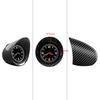 Carbon Fiber  Color Car Truck Interior Dashboard Clock Automotive Luminous Backlight