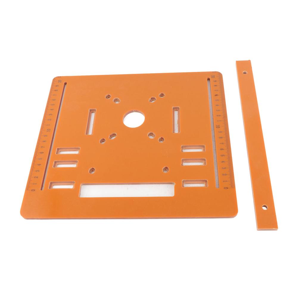 Cutting Machine Base Plate Circular Saw Guide Bottom Board Table Insert Plate for Woodworking