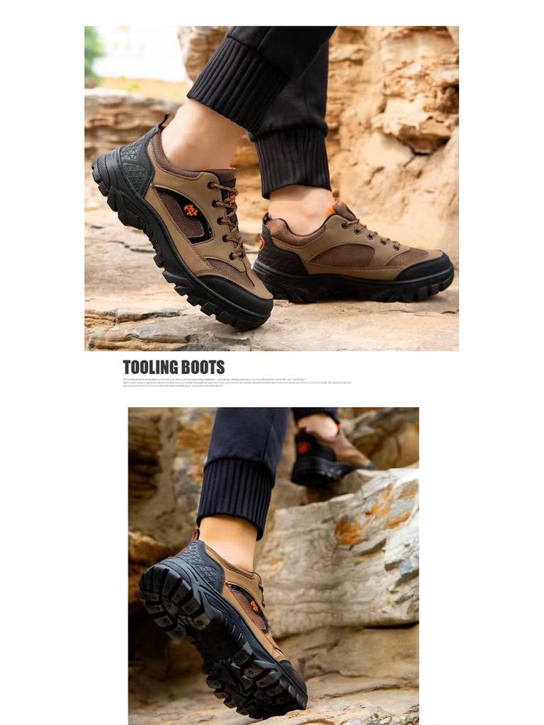 Men's Comfortable Wear-Resistant Hiking and Running Shoes