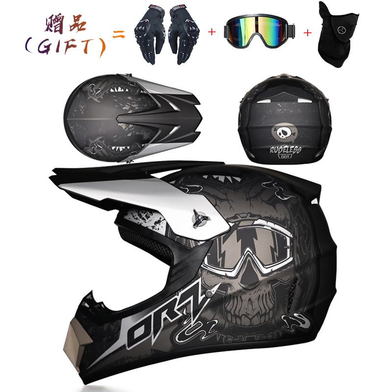 Safety Motocross Helmet Casco Motocross Bicycle Downhill Capacete Atv Cross Helmet Child Motorcycle Helmet Dot Abs 1Kg Unisex