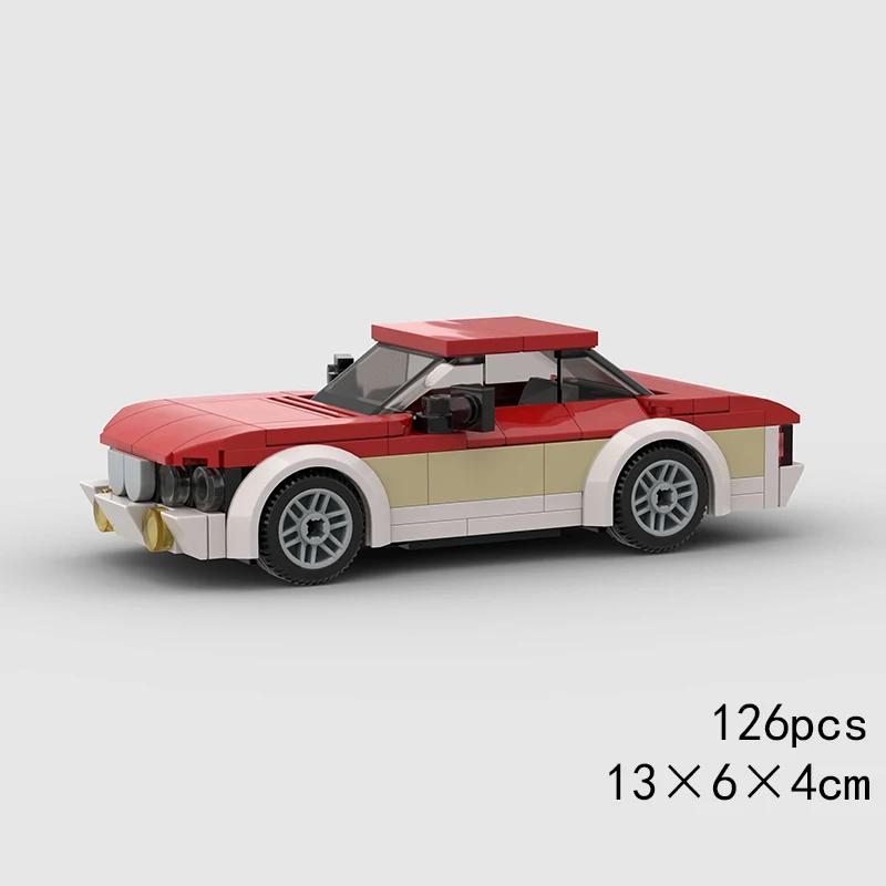Speed Convertible MOC Car Super Race Technical Vehicle Model Building Block Racing Rally Sports Brick Christmas Gift Toy City