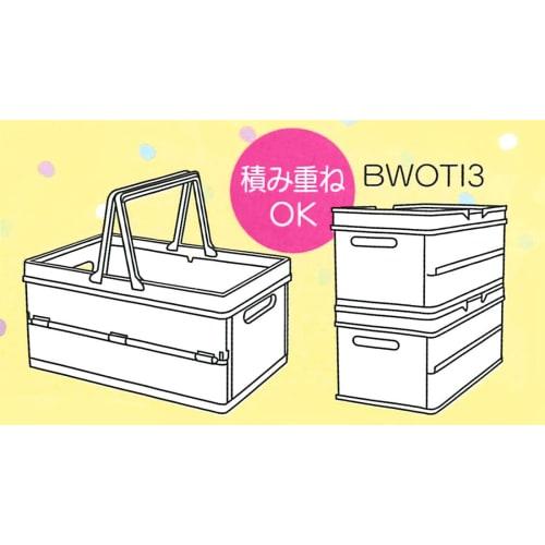 Skater Foldable Storage Box, Toy Box with Handle, Stackable Basket, Dinosaur Design, 38x25x19.5cm (BWOT13-A)
