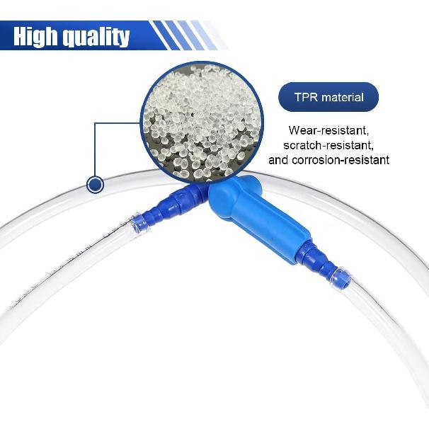 Brake Fluid Bleeder Hose - 3.93 Ft Car Brake Bleeding Hose Oil Fluid Extractor Tool with Adapter - Universal Replacement Tube for Car Motorcycle
