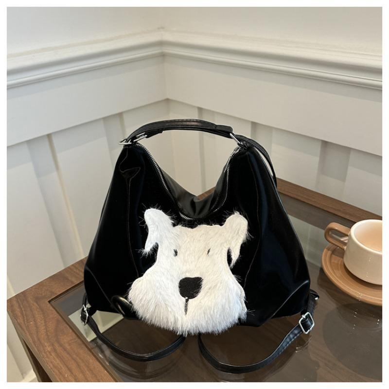 Personalized commuter high-value women's backpack new fashion simple high-value single shoulder underarm tote bag