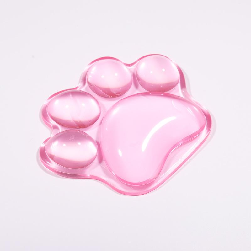 Cat paw shaped wrist rest , silicone pads for hand support