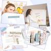 Flowers Bookmarks Magnetic Page Markers Clip Lovely Bookmarks Reading Bookmarks Aesthetic Bookmarks