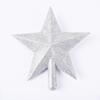 15/20cm Christmas Tree Top Star Merry Christmas Decorations for Home Shiny Gold Powder Five-pointed Star New Year's Ornament