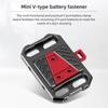 Mini V Mount Batterie Platte V Lock Batterie Adapter Platte Aluminium Legierung mit 1/4 Zoll 3/8 Zoll M4