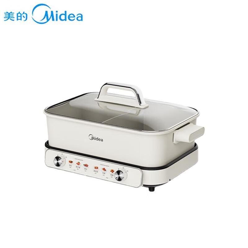 Midea 6.5L Электрический мультифункциональный хот-пот Yuan-yang Штепсель CN (адаптер в комплекте)
