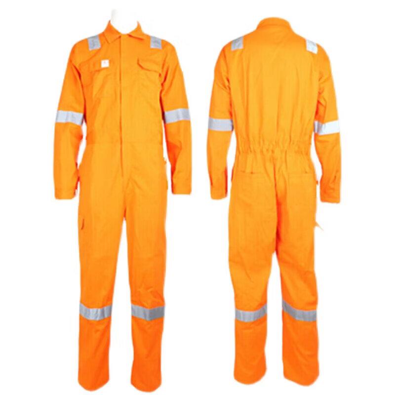 Men's Cotton Reflective Work Coveralls